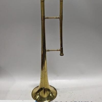 Antique 50 Deluxe Getzen Trombone, Good Condition image 17