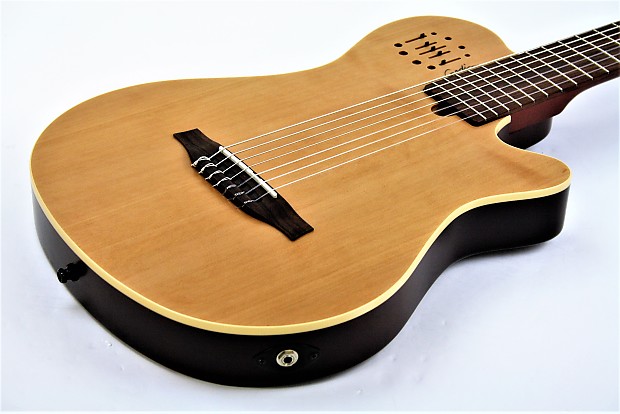 Godin Multiac Nylon Encore 7 Strings Grand Concert W GigBag Free Shipping