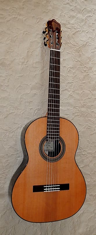 2021 Kenny Hill Estudio 628 short scale classical guitar. cedar top image 1