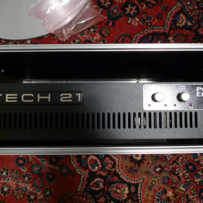 Tech 21 TECH 21 POWER ENGINE PW-400 STEREO POWER AMPLIFIER ENDSTUFE Black for sale