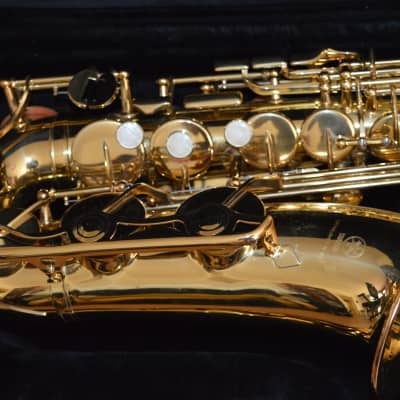 Yamaha YAS-275 Alto Saxophone 2010s - gold - made in JAPAN image 6