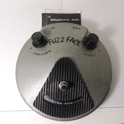 1966 Arbiter England Fuzz Face FX Pedal NKT 275 Transistors Vintage Pre-Dallas image 1
