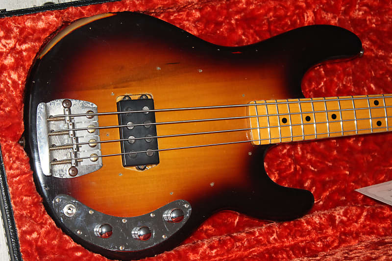 Ernie Ball Music Man Custom Shop Bass Stingray AC/DC Cliff Williams Limited Edition 2020 Back in Burst image 1