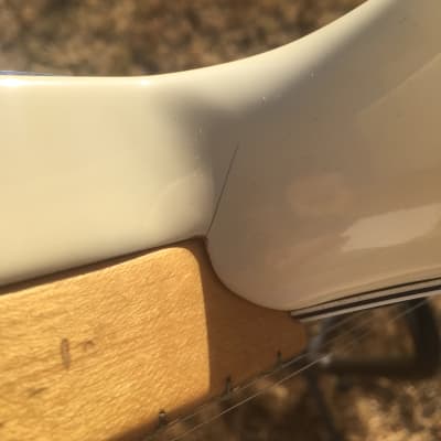 Squier SQ Stratocaster 1983-MIJ-Olympic White-Maple Neck-Active/Passive image 22