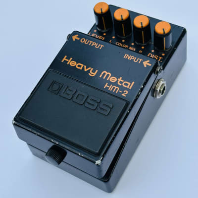 Boss HM-2 Heavy Metal w/Box | Vintage 1984 Made in Japan | Reverb