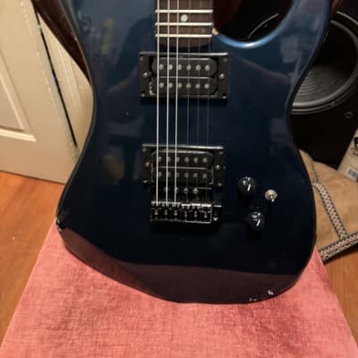 Kramer Striker 200st guitar 80s - Blue image 9