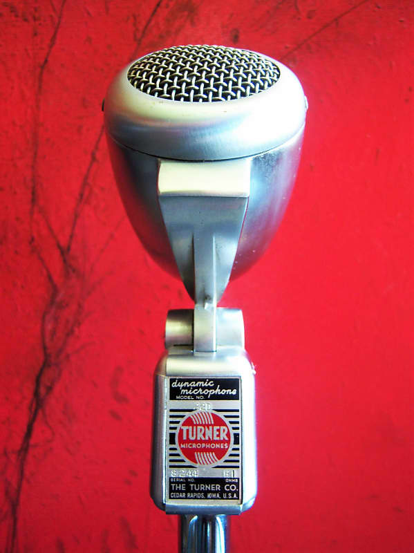 TURNER（ターナー）22D Microphone ダイナミックマイクロフォン Vintage 1950's Turner 22D dynamic omni-directional