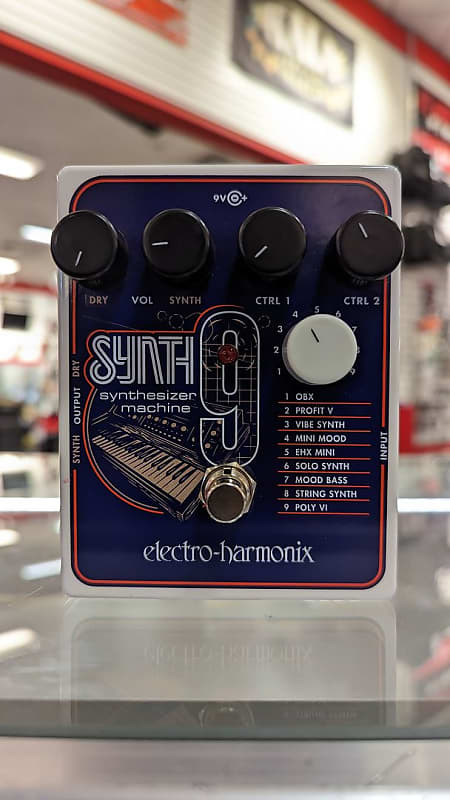 Electro-Harmonix SYNTH 9 Synthesizer Guitar Effects Pedal (Ontario