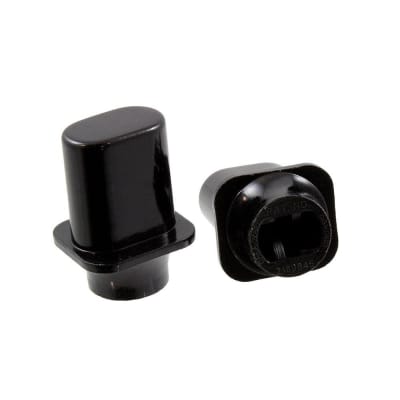 AllParts Black Telecaster Switch Knobs image 1