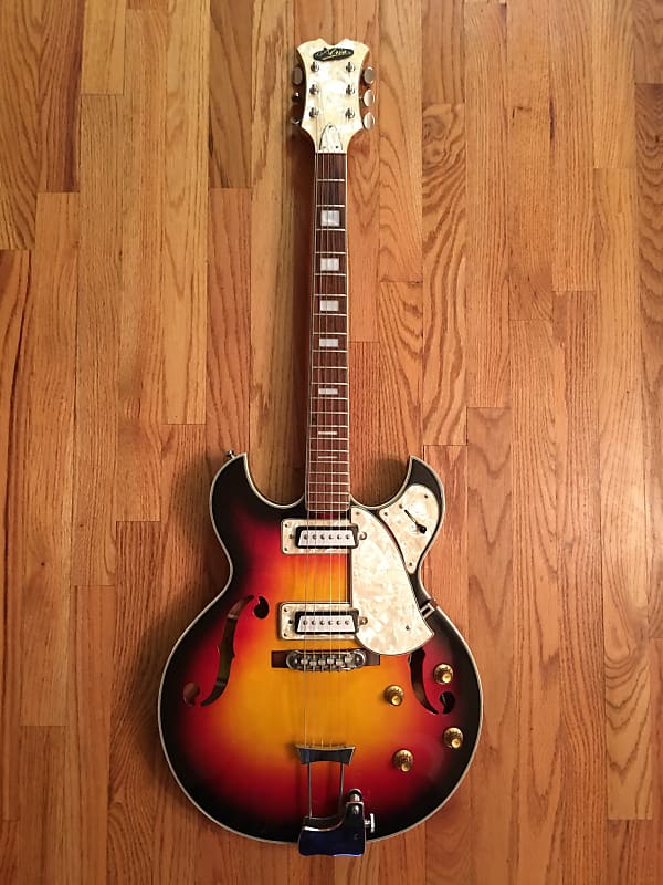 Rare Aria Diamond 1202T Hollow Body guitar | Reverb