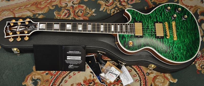 Gibson Custom Shop 1968 Les Paul Custom Quilt Top 2010