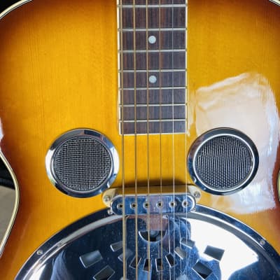 Regal (Dobro) Regal Studio Series Resophonic Guitar 1990’s Vintage Sunburst image 19