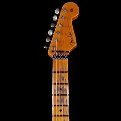Fender Custom Shop Alley Cat Stratocaster Heavy Relic HSS Floyd Rose Maple Board 3-Tone Sunburst image 7