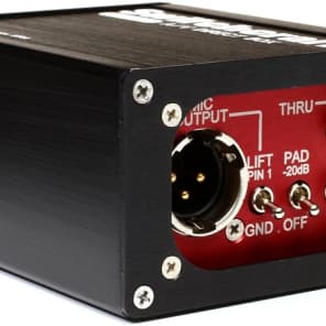 Switchcraft SC700CT 1-channel Passive Instrument Direct Box image 1