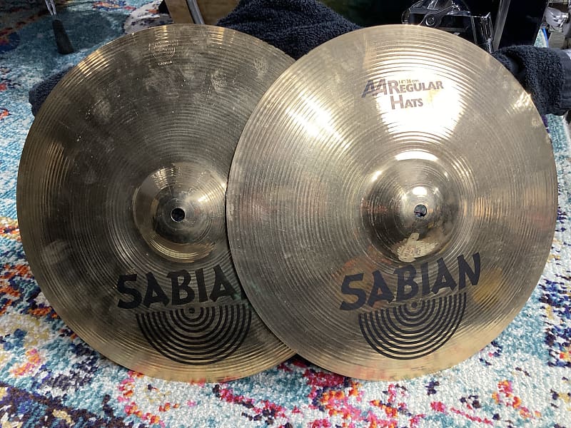 David Garibaldi's Tower of Power, David Garibaldi's Tower of Power, Sabian 14" AA Regular Hi-Hat Cymbals (Pair) image 1