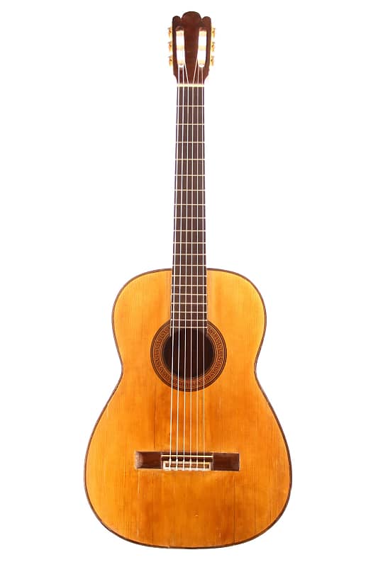 Enrique Sanfeliu 1920 - rare and beautiful classical guitar in the style of Enrique Garcia + video! image 1