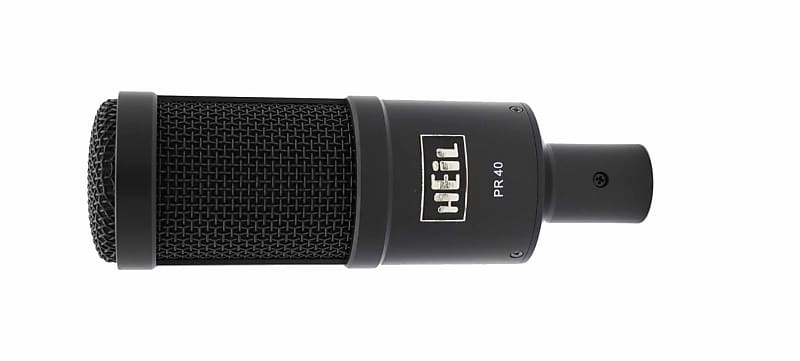Heil PR40B Dynamic Broadcast Microphone - Black image 1