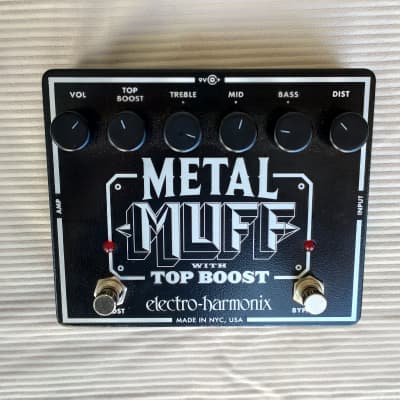 Electro-Harmonix Metal Muff Distortion with Top Boost | Reverb Electro-Harmonix Metal Muff Distortion with Top Boost | Reverb