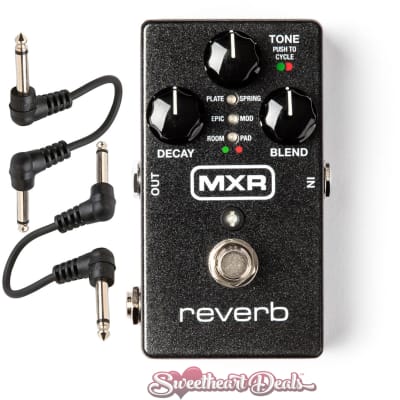 MXR M300 Digital Reverb Guitar Effects Pedal - High Headroom - 6 Reverbs image 1