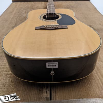 Unbranded Dreadnought Acoustic Guitar Natural image 8