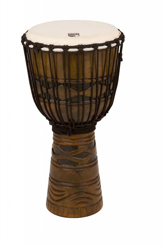 Toca Origins Wood Djembe 12'' African Mask | Reverb