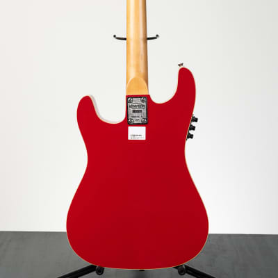 Kramer Ferrington American Series Acoustic Electric Guitar banana headstock RED image 8