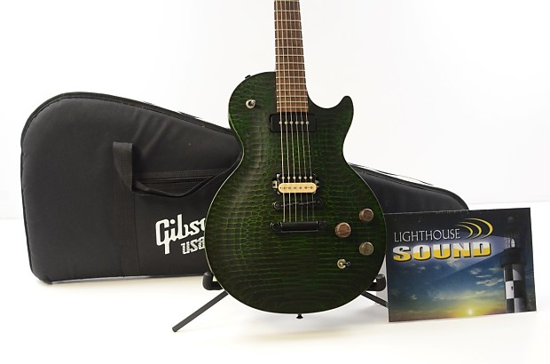 Gibson les paul bfg gator green hotsell