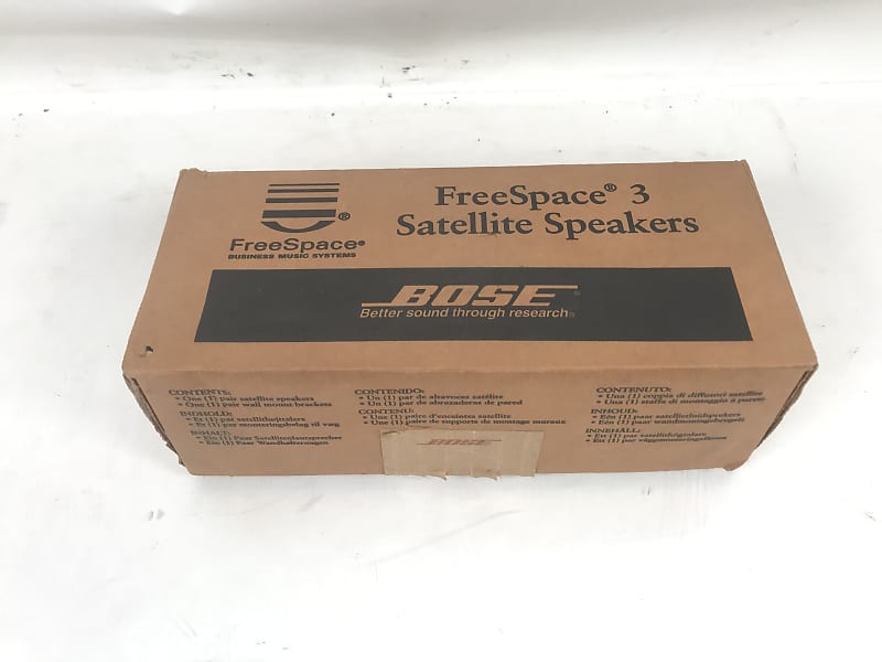 New Bose Freespace 3 Surface Satellite Speakers  			
