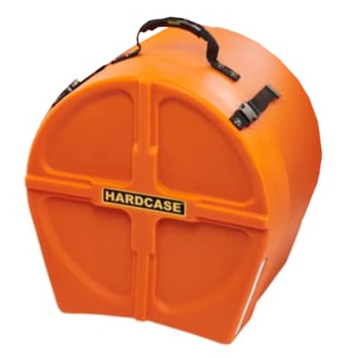 Hardcase 14" Floor Tom Drum Case HNP14FTO Orange image 1