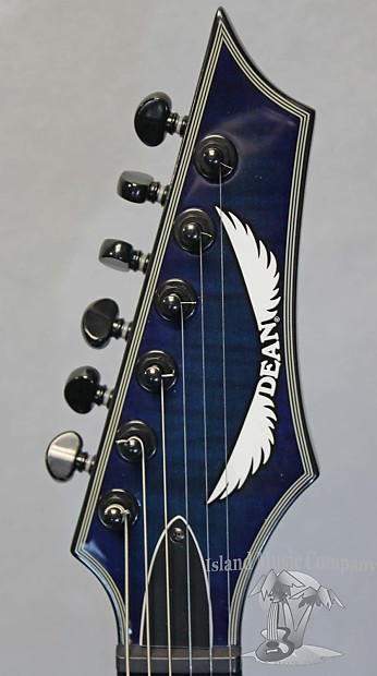Dean Custom 450 Flame Top Electric Guitar with EMG Pickups