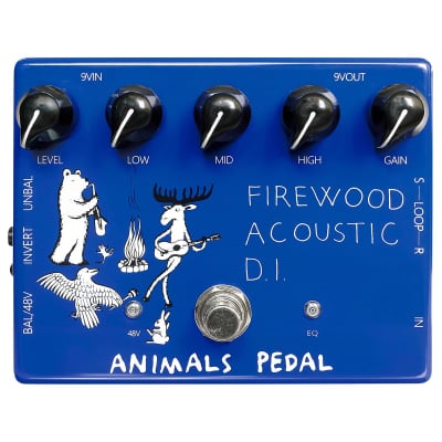Animals Pedal Firewood Acoustic DI Effects Pedal image 1