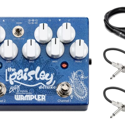 Reverb.com listing, price, conditions, and images for wampler-the-paisley-drive-deluxe