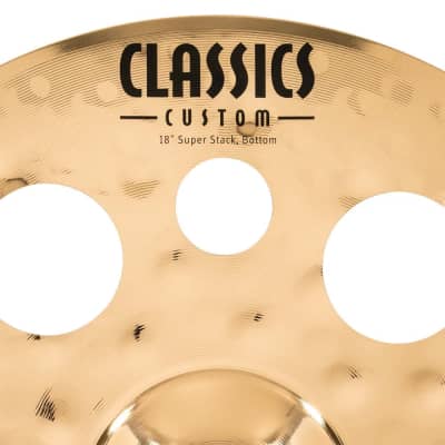 Meinl Classics Custom Thomas Lang Super Cymbal Stack 18" image 6