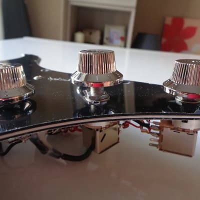 ASAR Boutique Amplification & Pickups HSS NEODYMIUM FULL OPTIONAL METAL / CHROME COVERS 2023 - Chrome / Black image 7