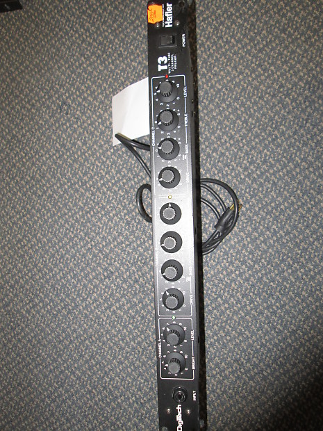 【美品】Digitech hafler T3 プリアンプ 3チャンネル ペダル付 美品】Digitech hafler T3 プリアンプ 3チャンネル ペダル付