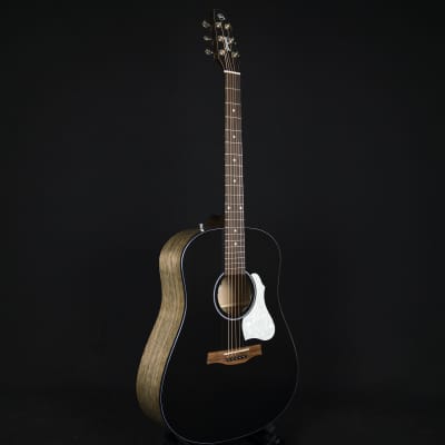 Seagull S6 Classic Solid Cedar Top Acoustic Electric Guitar Blackwashed (048595001978) image 9