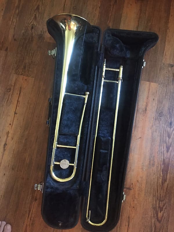 Yamaha M1 Trombone Japan 80s Yellow Brass Reverb
