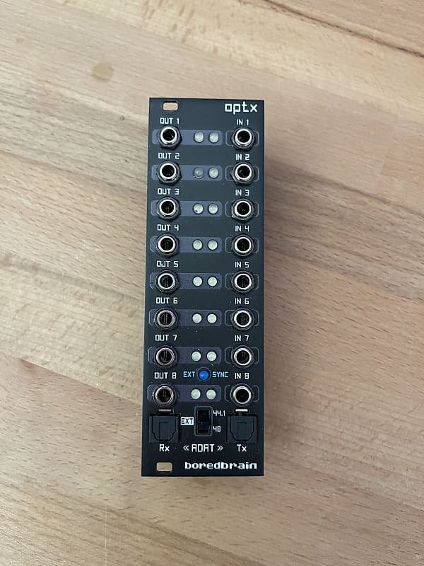 Boredbrain Optix Eurorack Audio Interface module Reverb