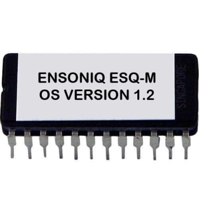 Ensoniq ESQ-m ESQm EPROM with the last firmware OS V1.2 Rom