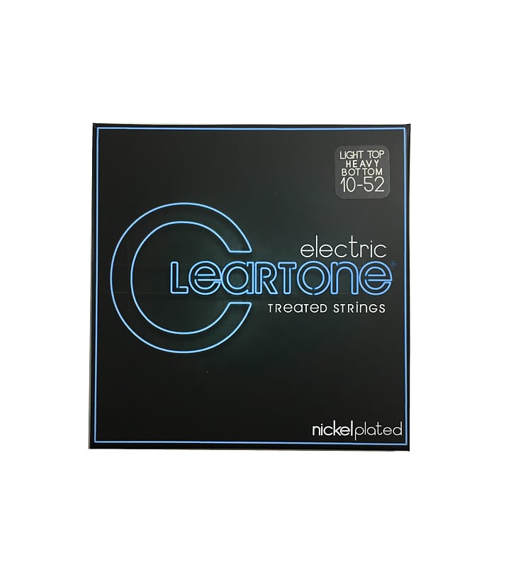 Cleartone Guitar Strings  Electric  Nickel Plated Light Top Heavy Bottom 10-52 image 1