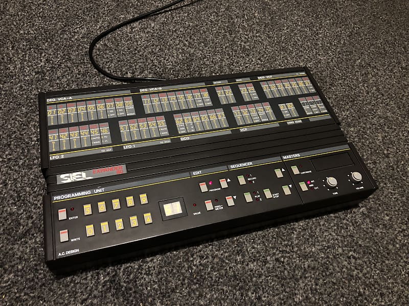 very rare Siel Expander 80 - Analog Polyphonic Synthesizer, Vintage, 1980s, Made In Italy image 1