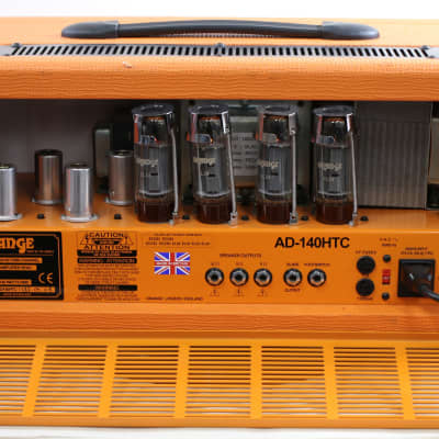 Rare ORANGE AD-140HTC Twin Channel Tube Guitar Amplifier Head - US Seller - NICE image 8