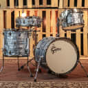Gretsch Brooklyn Sky Blue Pearl Nitron Drum Set - 14x18, 8x12, 14x14, 5x14