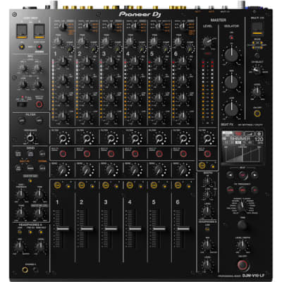 Pioneer DJ DJM-V10-LF 6-Channel Professional DJ Mixer (Black) image 14