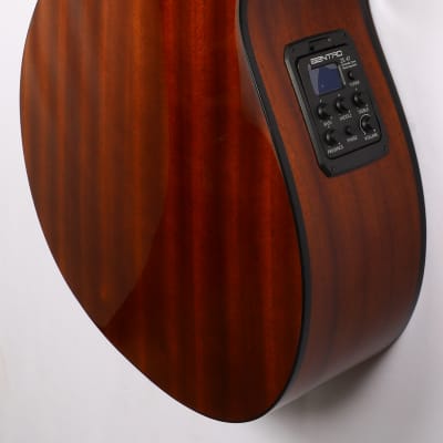 Agile Renaissance 6 String Fretless 625 Classical EQ CUT TigerE Classical Acoustic / Electric Guitar image 6