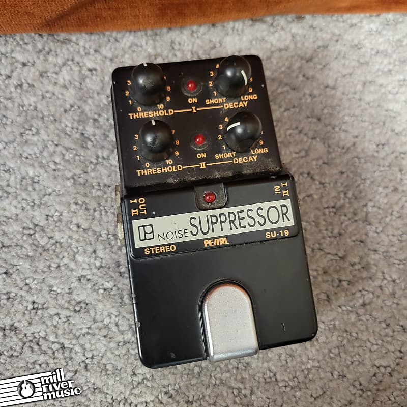 Pearl Stereo Noise Suppressor Effects Pedal Used
