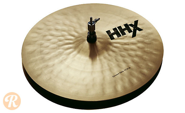 Sabian 15" HHX Groove Hi-Hat Cymbal (Bottom) image 1