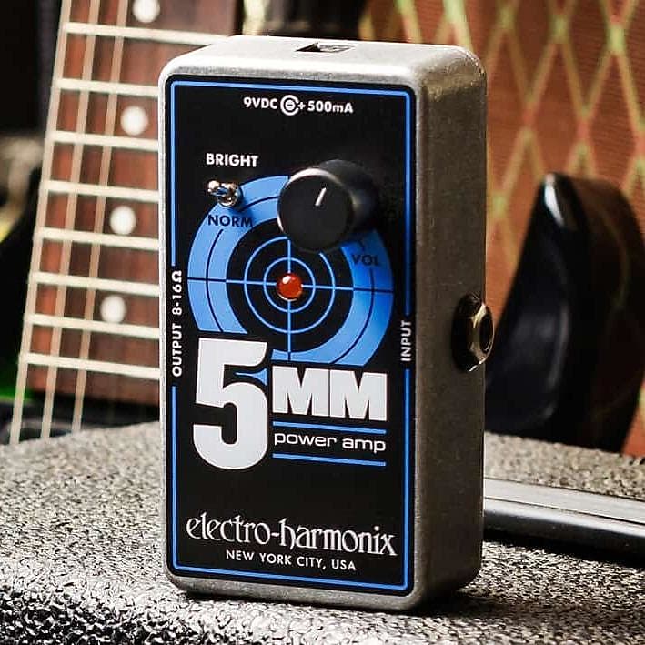 Pedal Overdrive Electro-Harmonix 5MM Guitar Power Amp Pedal