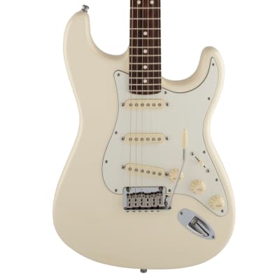 Fender Jeff Beck Strat Olympic White Guitar for sale