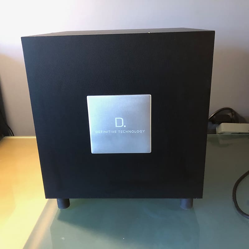 Definitive Technology W Studio Wireless Subwoofer Black Reverb